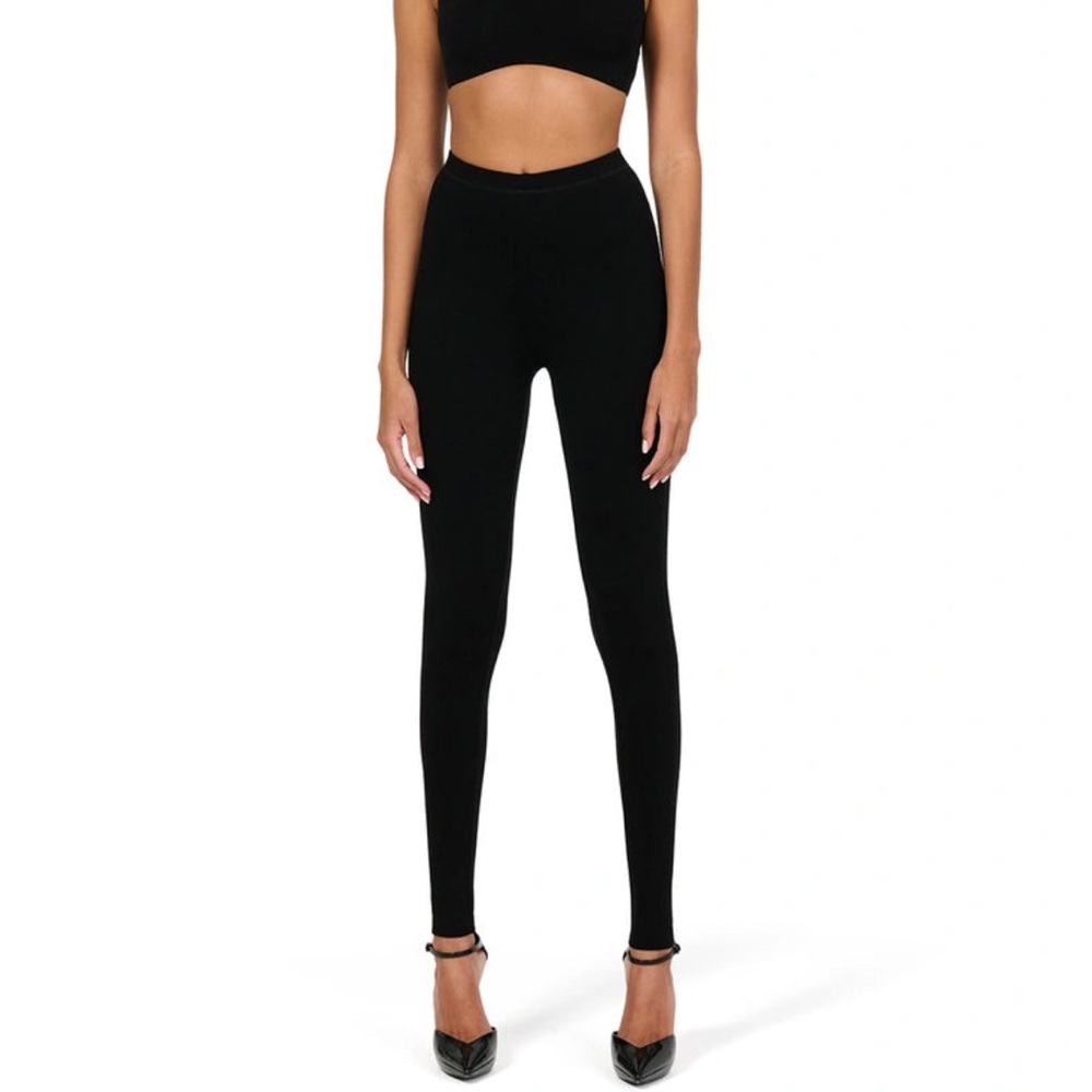 naked wardrobe Black High-Waist Leggings